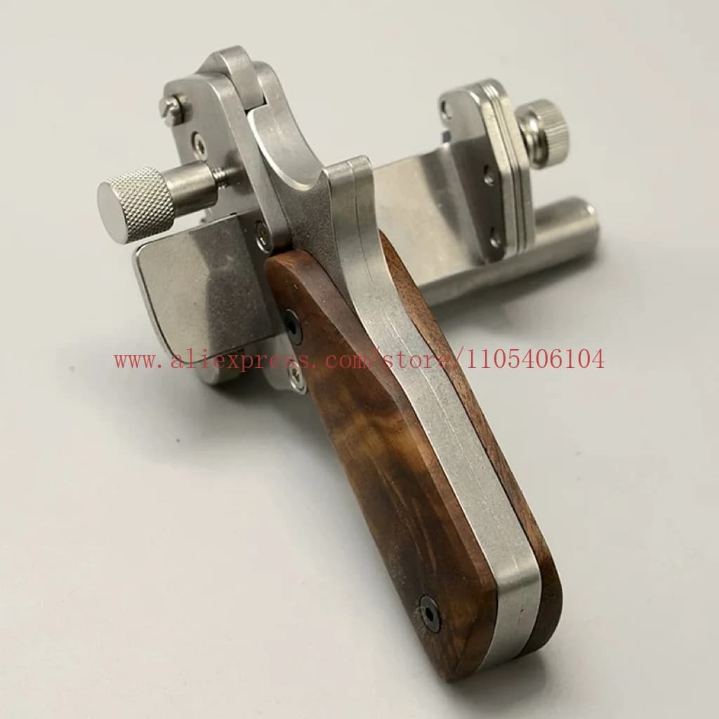 Leather Strip Cutter Roller Type Leather Craft Belt Cutting Tool with Metric-Inch Double Scale 10-60MM Adjustable