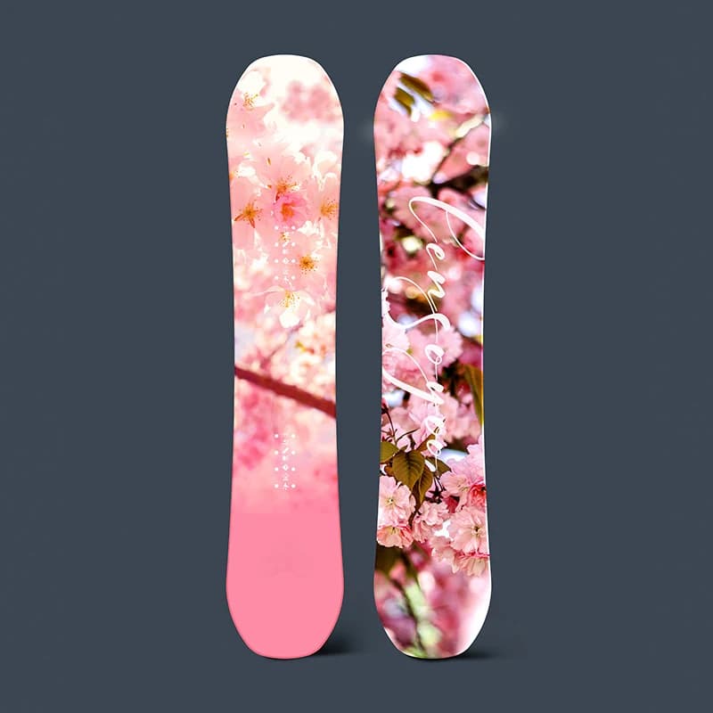 Skateboard Personalizzabile All-around con Taglio Piatto, Snowboard in Fibra di Vetro Resistente, Vendita all'Ingrosso dalla Fabbrica
