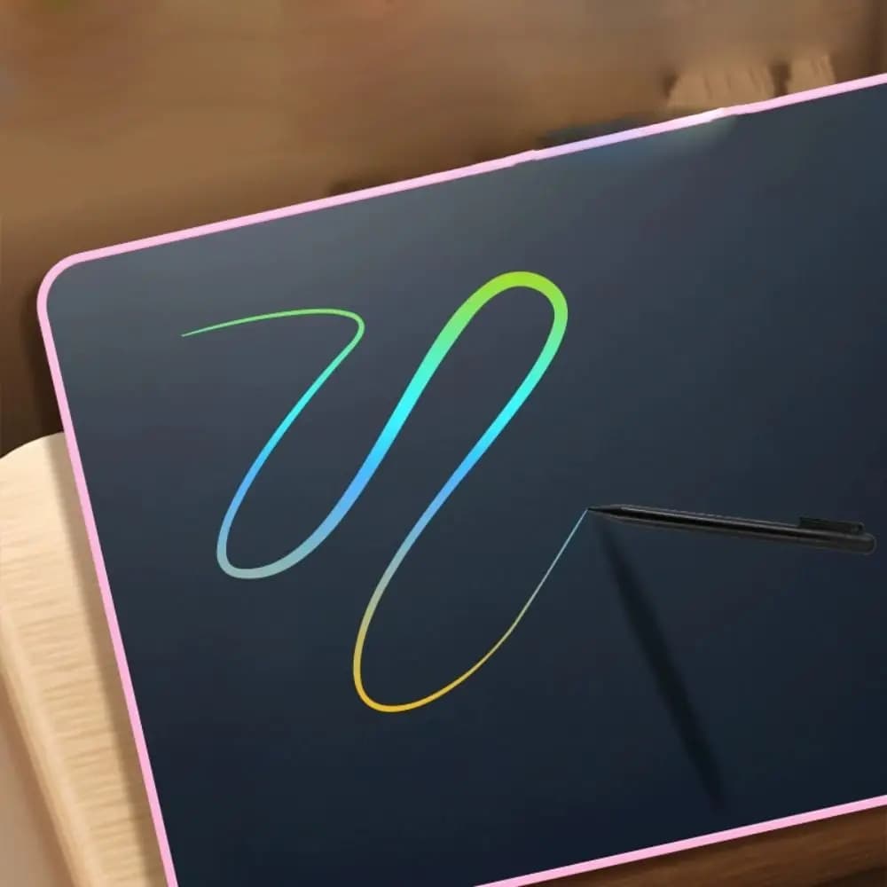 Tavoletta da scrittura LCD portatile da 20 pollici digitale con schermo colorato Lavagna magica Strumenti artistici Blocco da disegno elettronico educativo
