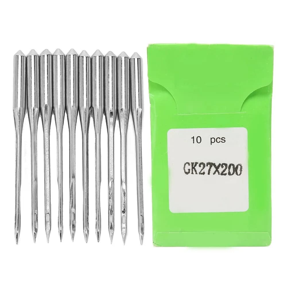 10 Aghi Industriali per Macchina da Cucire, Aghi Universali per Ricamo Pesante per Macchine da Cucire Serie GK27