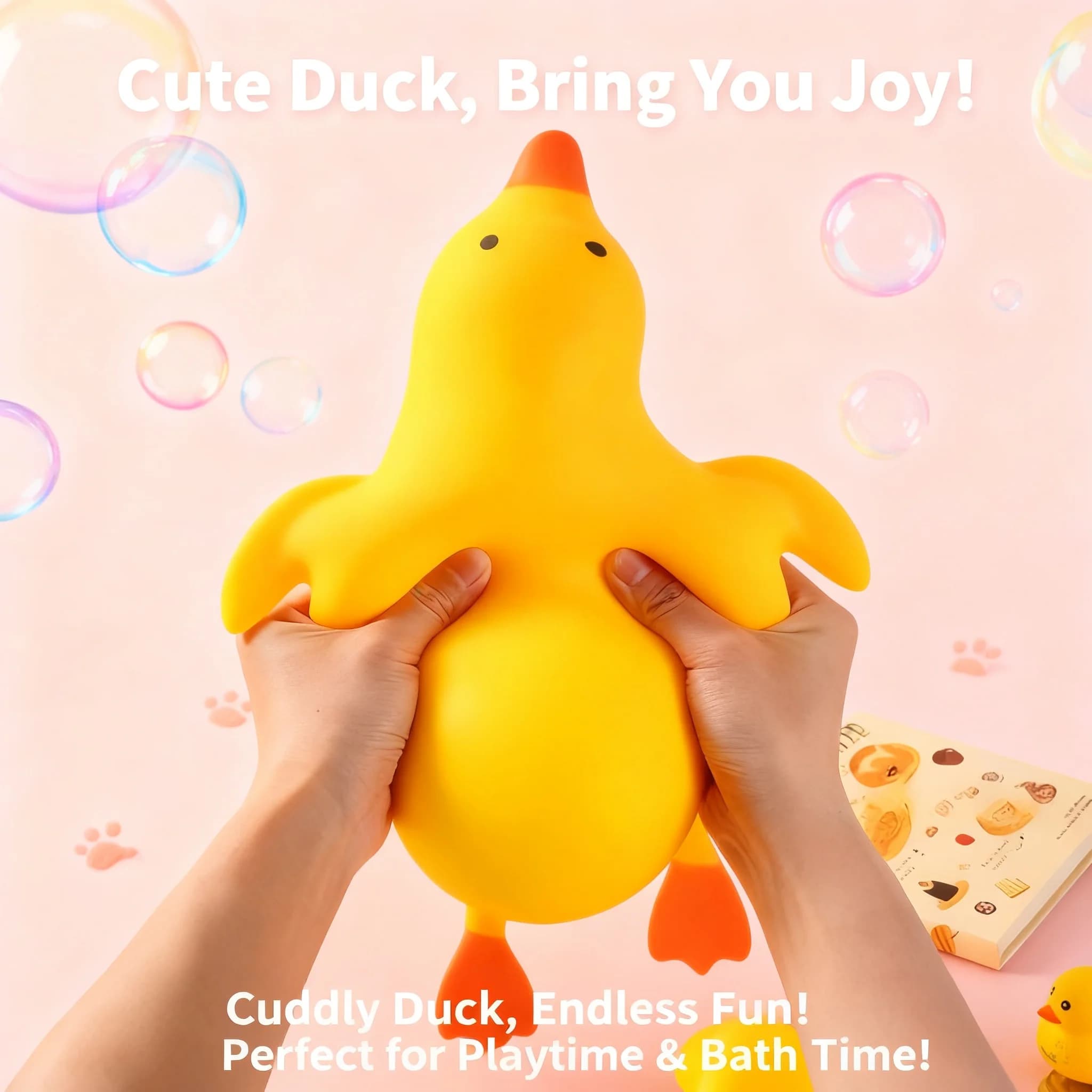 Squishy Antistress Duck Goose Fidget Toys Cute Stretch Decompression Animals for Kids Adults Vent Best Gift Friends
