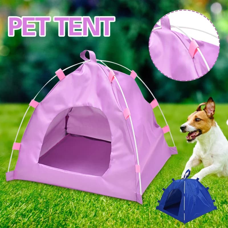 Casetta per cani pieghevole portatile Gabbia per animali domestici Tenda per gatti Box Cuccia per cuccioli Traspirante Facile da usare Letto per recinzione rimovibile per esterni
