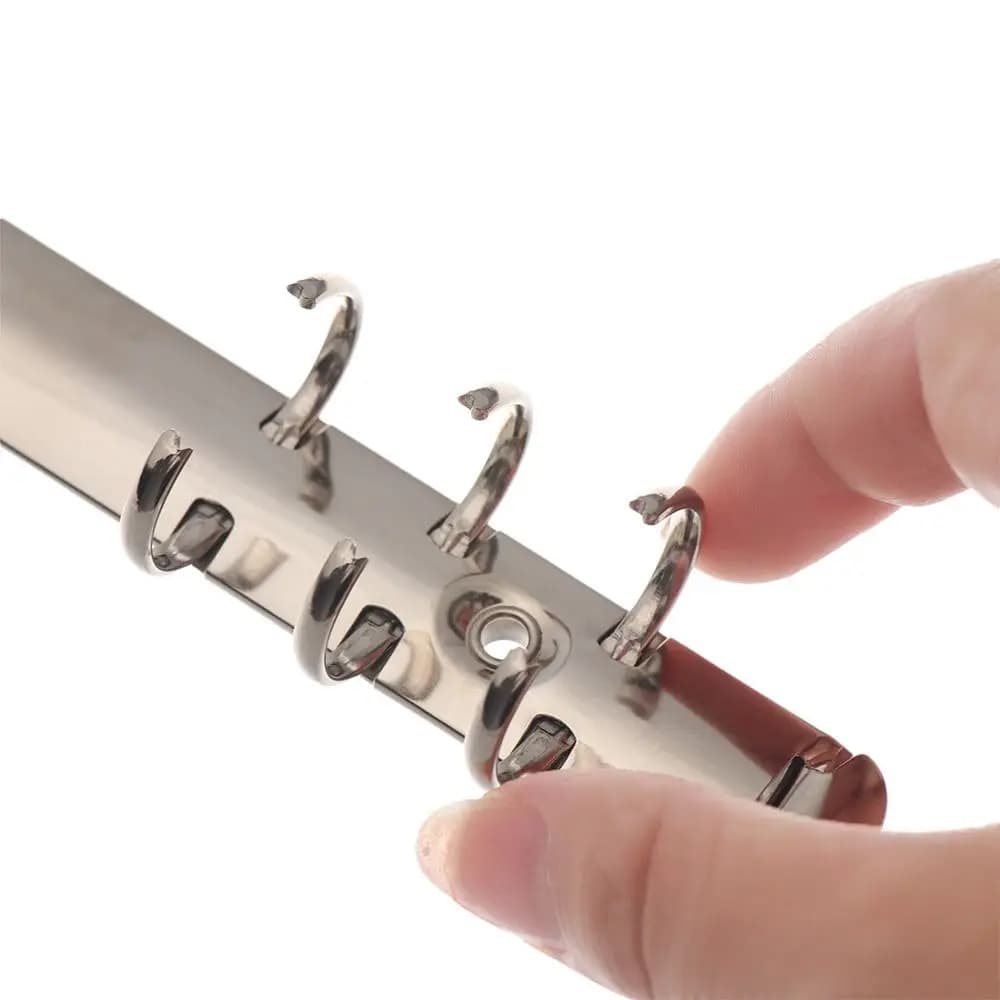 Nuovi Accessori per Cancelleria e Ufficio: Anelli Metallici per Rilegatura, Clip per Blocco Note, Raccoglitori ad Anelli, Cartelle per Fogli Sciolti, Cerchi per Rilegatura Quaderni