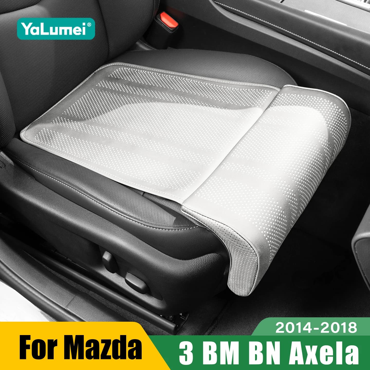 Poggiagambe Leather cushion with Memory Foam coating for Mazda 3 BM BN Axela 2014 2016 2017 2018
