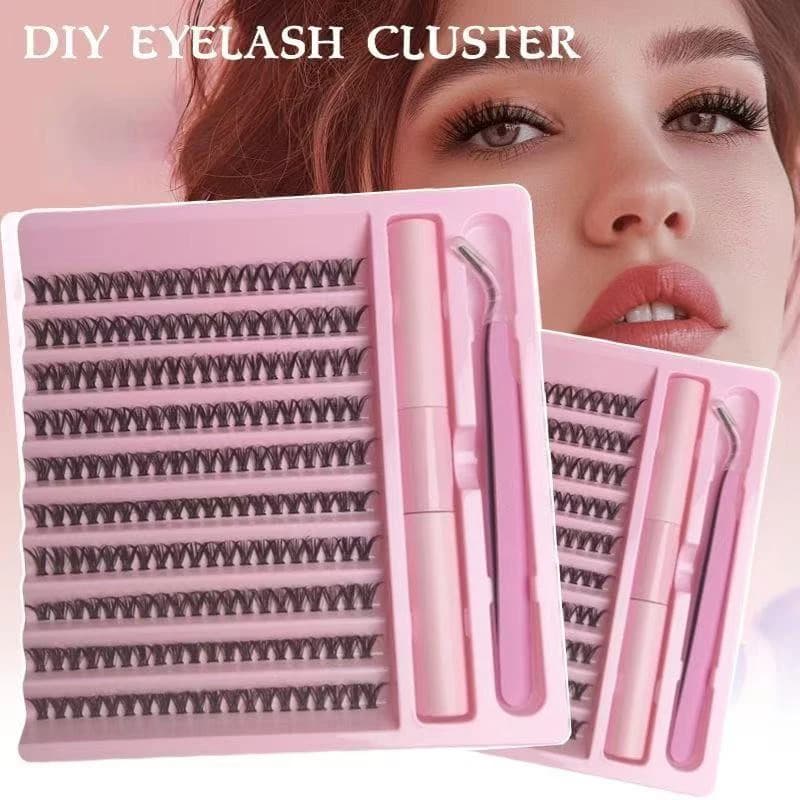 Nuova Offerta: Set di Ciglia Finte in Visone - 200 Ciuffetti Individuali 0.07D Curl per DIY