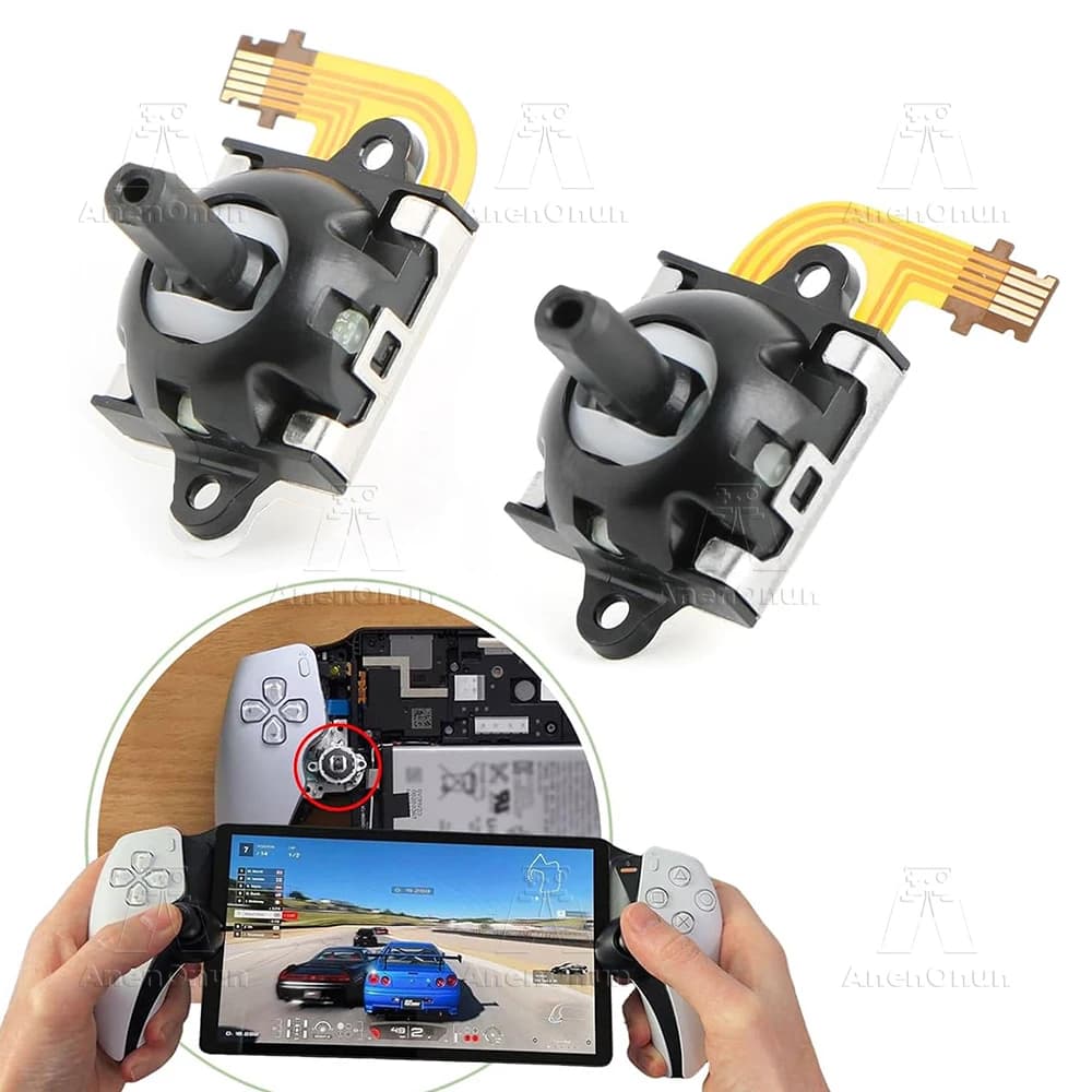 Joystick effetto Hall per portale PS5/PS VR2 Kit di sostituzione aggiornamento sensore magnetico senza deriva Thumb Stick Accessori analogici 3D