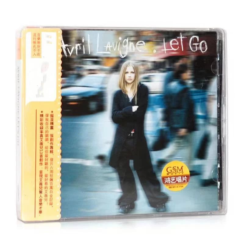 Pop Rock Avril Lavigne Music CD Let Go Album perdere Grip Music Record Cosplay Walkman Car Party Soundtracks Box Collection Gifts