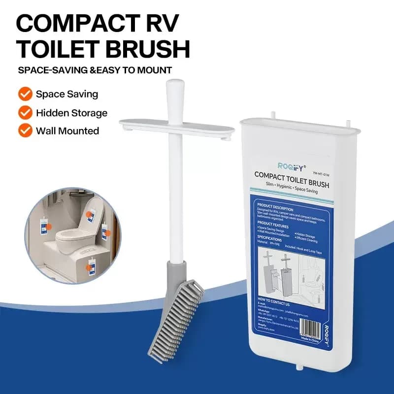 Portable Toilet Brush for RV & Marine Yacht
