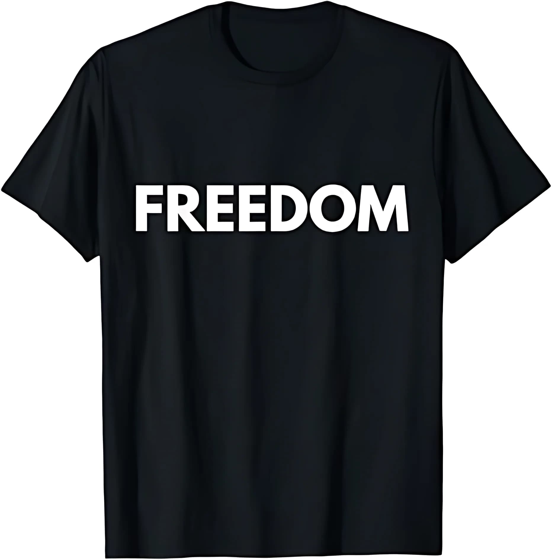 Freedom Shirt T-shirt T-shirt grafica per uomo e donna LWF 180g