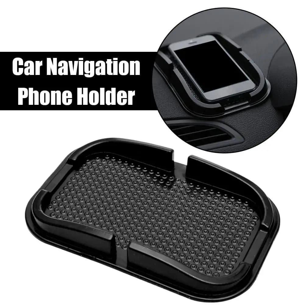 Supporto per telefono per auto in silicone Impugnatura antiscivolo Supporto per cruscotto Navigazione a mani libere Impermeabile per staffa universale per smartphone