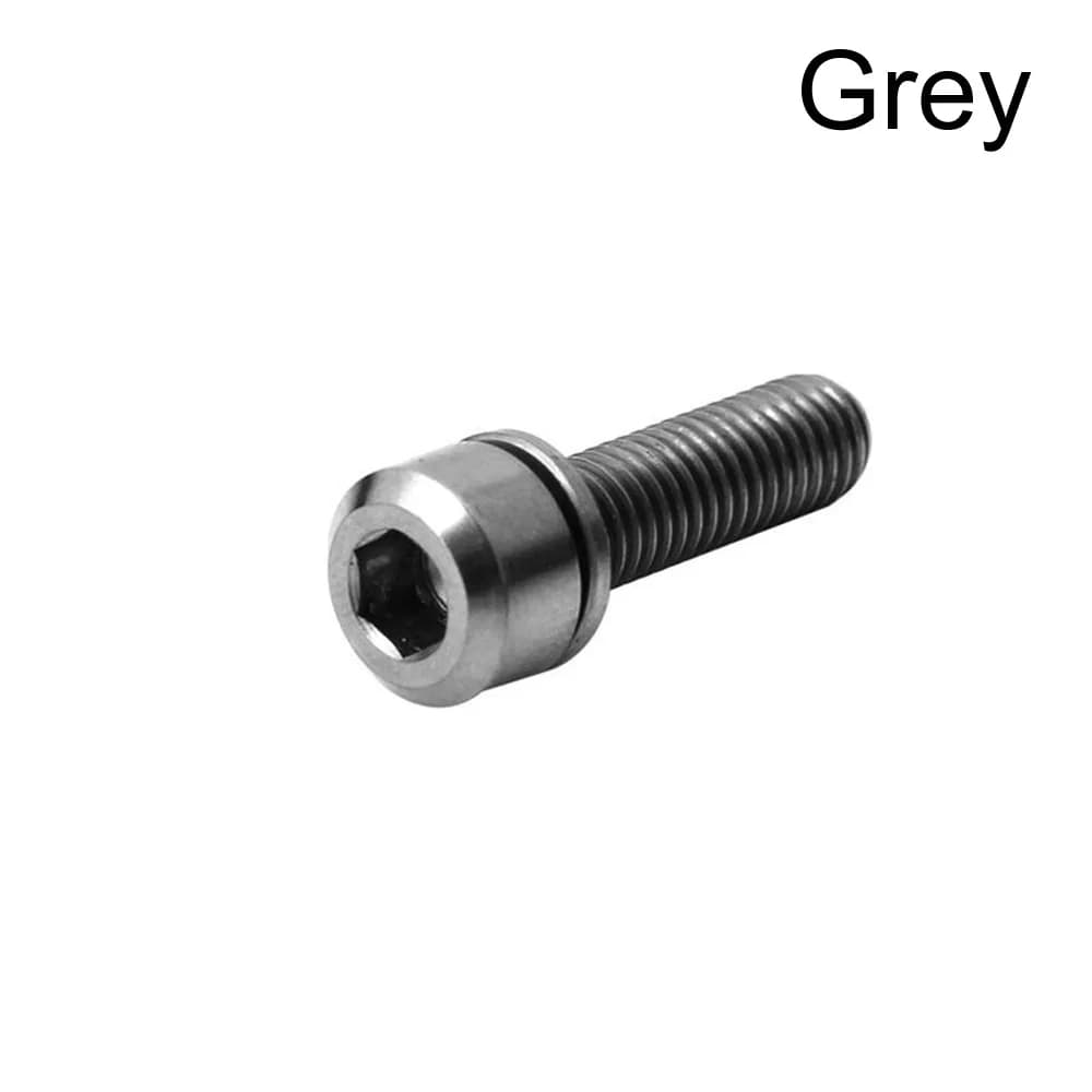 Accessori per biciclette di moda Durevole M6x20mm Bici Titanio Vite Pinza Bullone Freno a disco