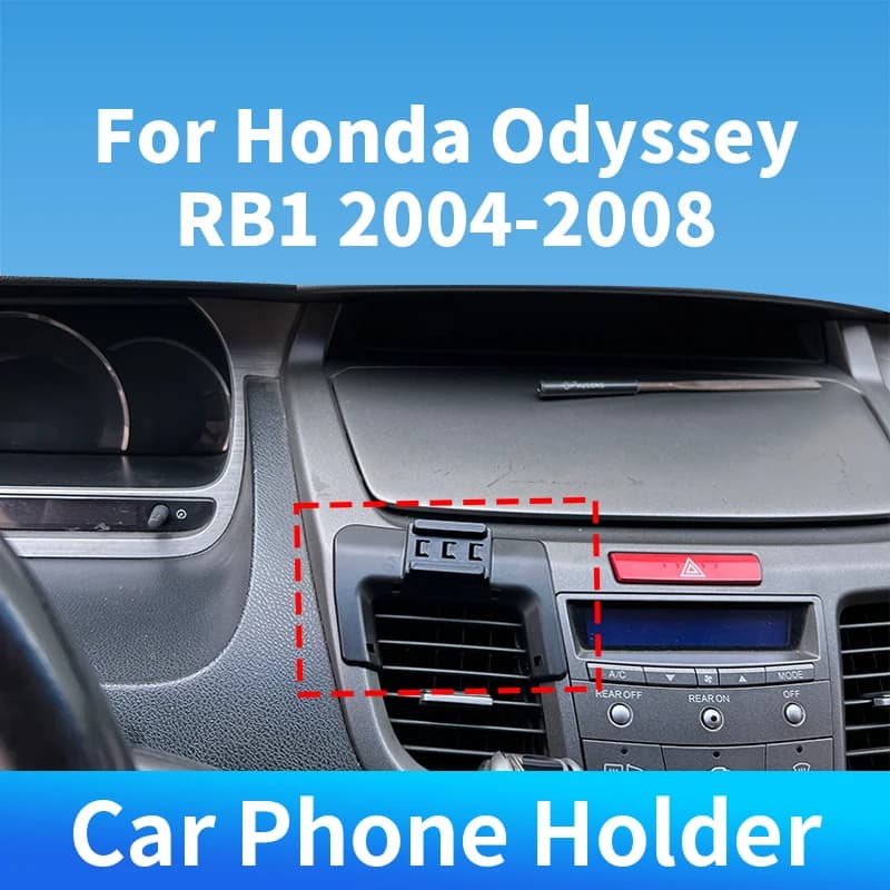 Per Honda Odyssey RB1 2004-2008 Supporto per telefono per auto Caricatore wireless fisso speciale Gravity per accessori interni auto per auto