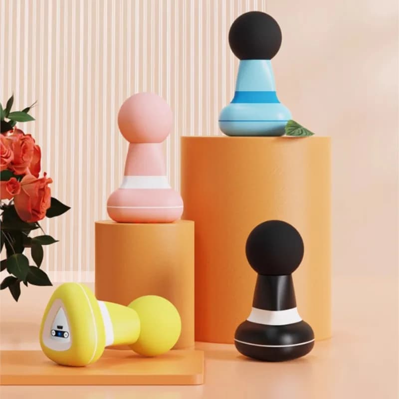 Mini massage gun for muscle relaxation and band release, suitable for home, portable and silent use with vibrant massage