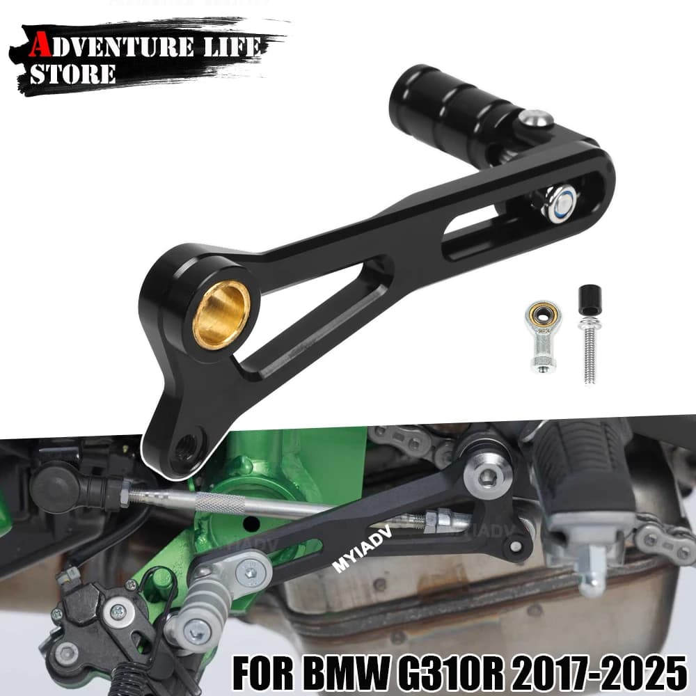 Leva del Cambio Pieghevole Regolabile per Moto, Leva Frizione Quick Shifter, Asta Leva Cambio per BMW G310R 2017-2025 G310 R G 310R 310 R