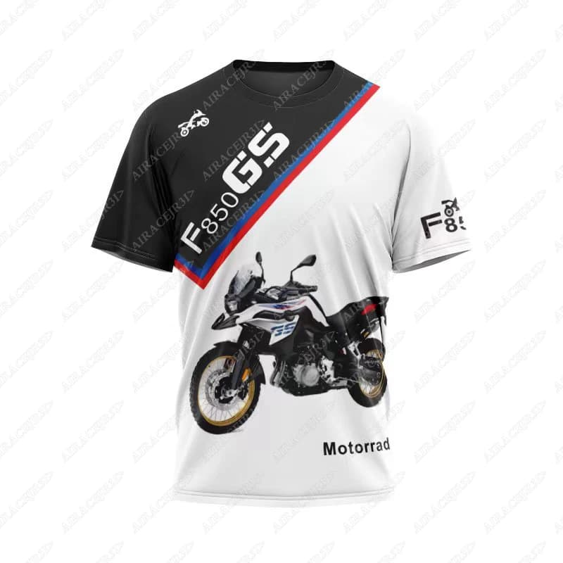 Summer Motorrad For BMW F850 GS Dynamic Roadster Street Sports Racing Team Rallye Offroad Motorcycle Men's Quick Dry T-Shirts