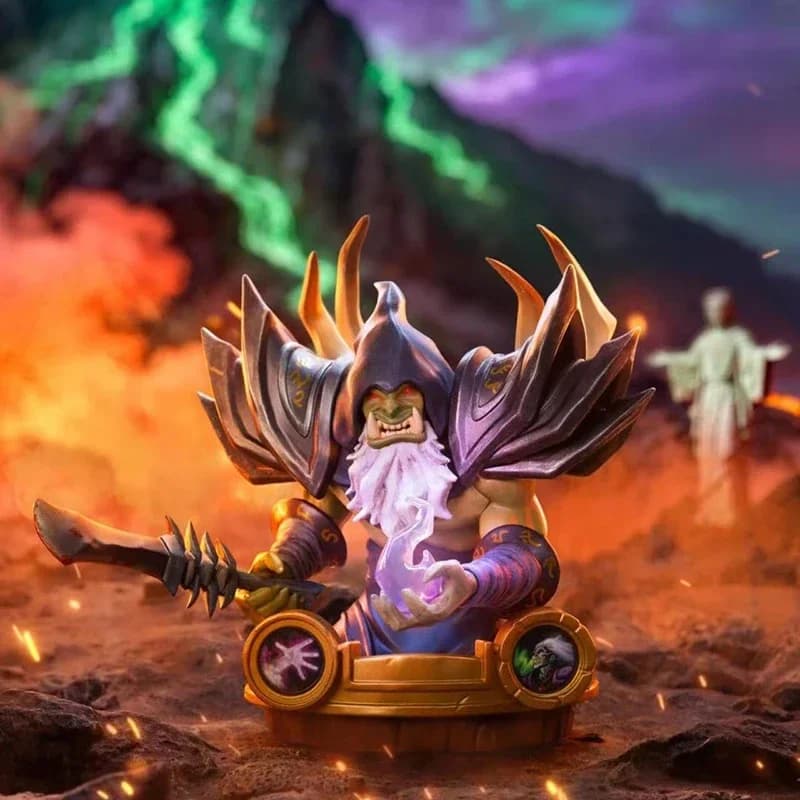 POP MART Hearthstone Legends in Tavern Series Figure Blind Box Guess Bag Decorazione del desktop Blind Bag Toys Anime Figure