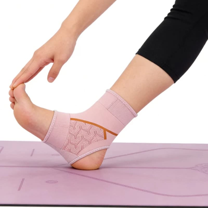 1 Pezzo Fascia Elastica Compressiva per Piede e Caviglia, Supporto Regolabile per Fascite Plantare e Tendineo di Achille