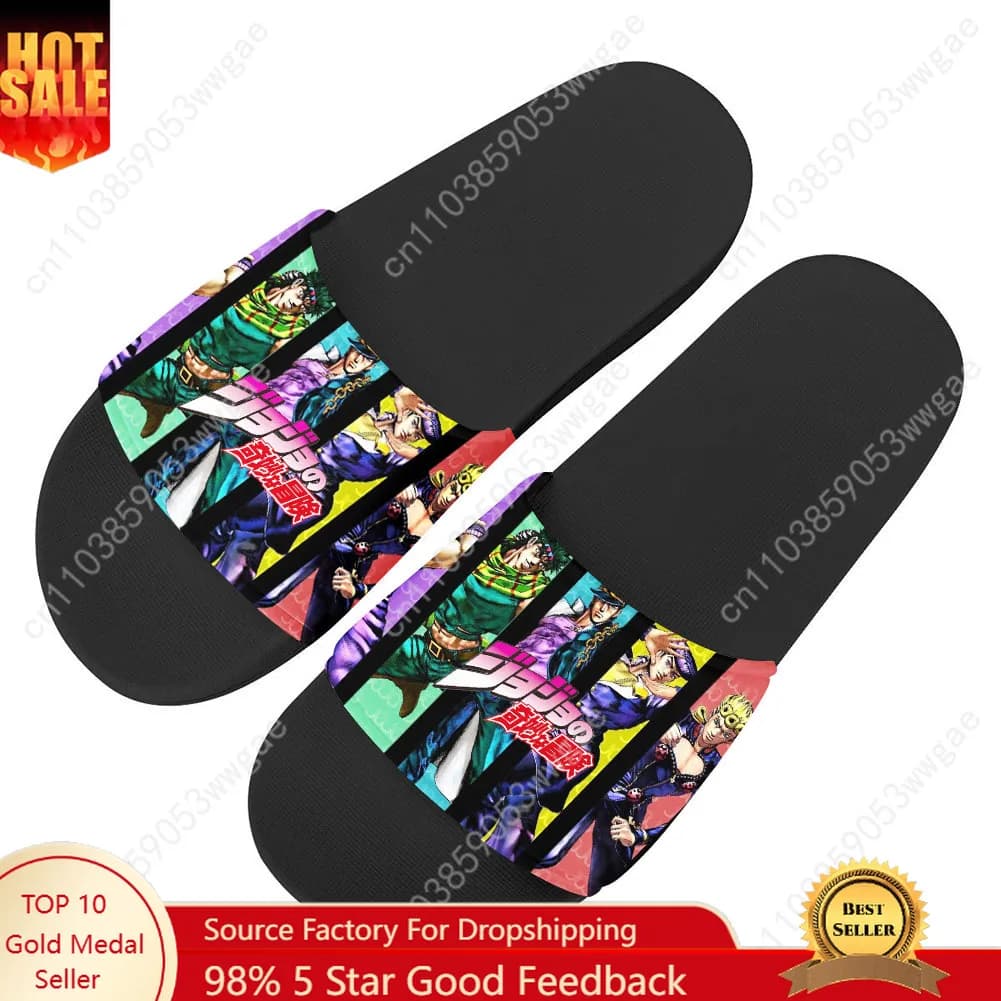 Jojo Sandals Home Slipper Water Shoes Mens Womens Teenagers Sandal Bathroom Beach Pool Fashion anime Custom Made Summer Slippers