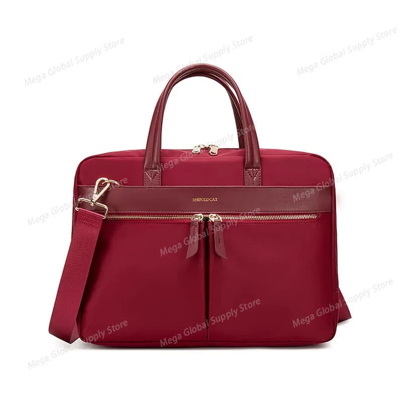 Laptop Bag 13 14 15 Inch Office Notebook Sleeve Case Portable Shoulder Travel Briefcase