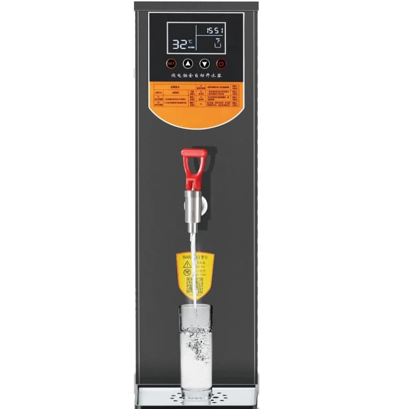 Stainless Steel Commercial Hot Water Boiler Coffee Shop Automatic Adjustable Temperature Electric Boiler