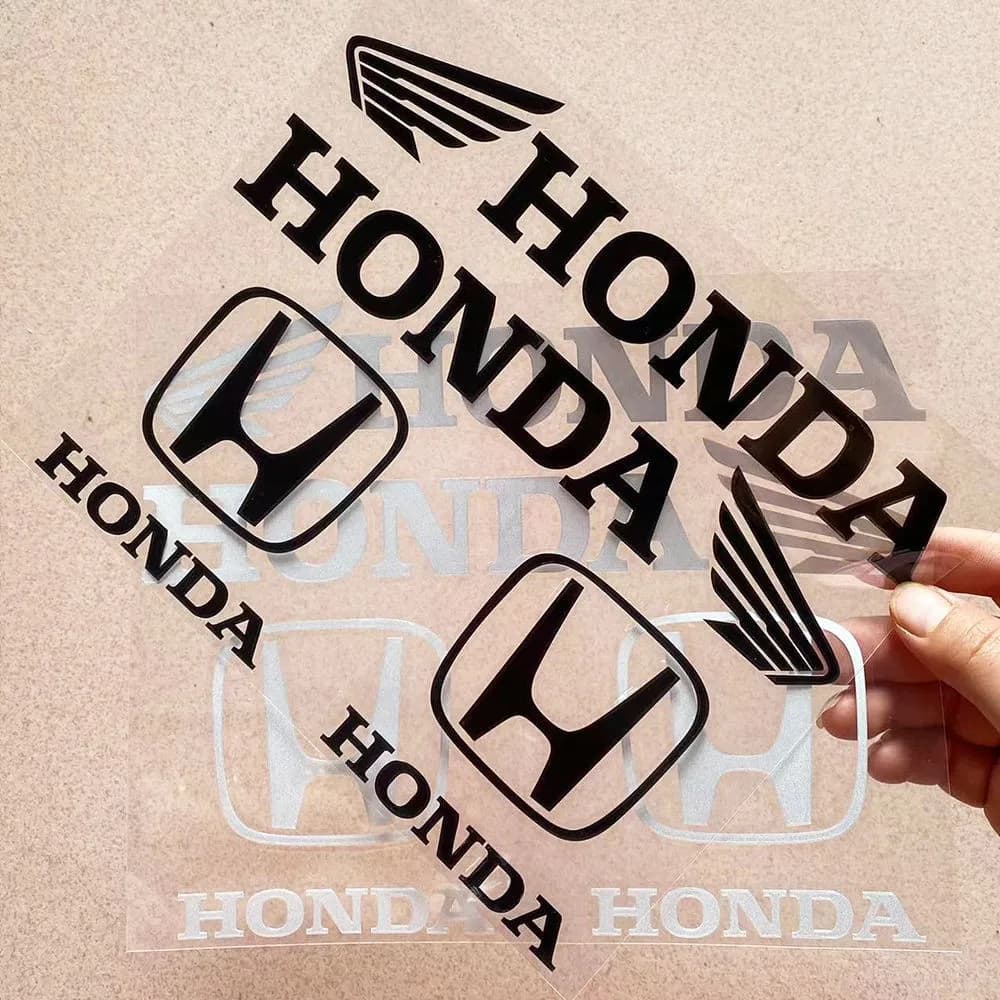 Adesivi Riflettenti per Auto Adatti a Honda, Serbatoio Carburante, Bauletto, Casco, Ammortizzatori, Decorazioni per Moto