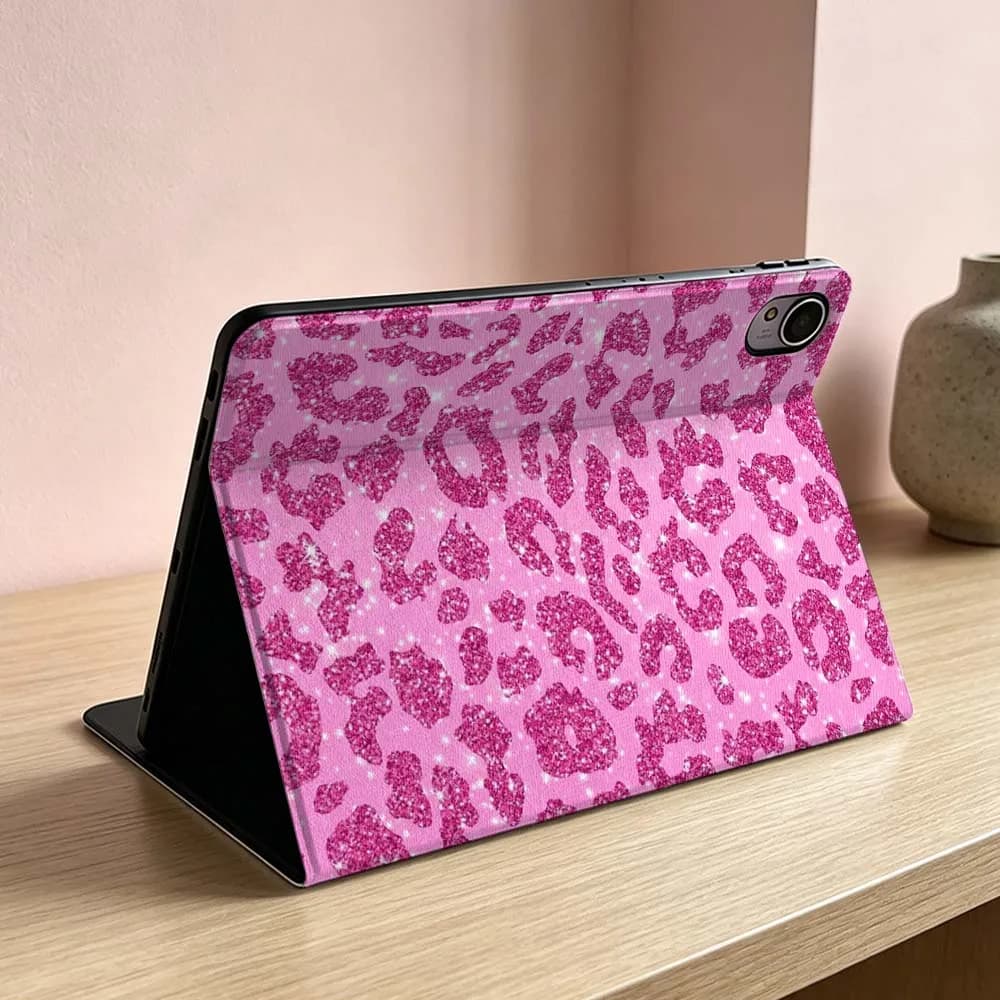 Luxury Glitter Leopard Print For Huawei MatePad MediaPad MagicPad Honor Pad 10 9 8 X10 X9 X8 X8a Pro Inch Tablet Case Soft