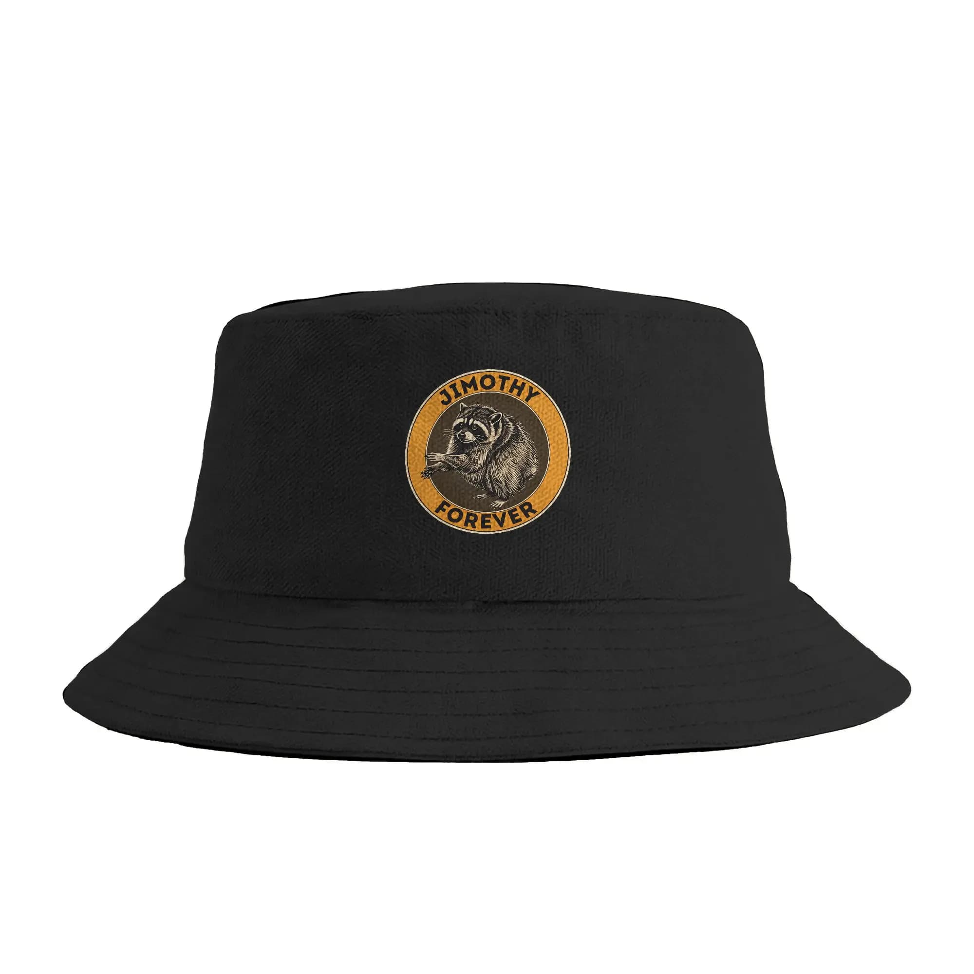 Jimothy Raccoon Forever Hot Jimothy Summer Bucket Hat For Unisex Fisherman Hats Casual Hunting Caps Personality Custom Sun Hats