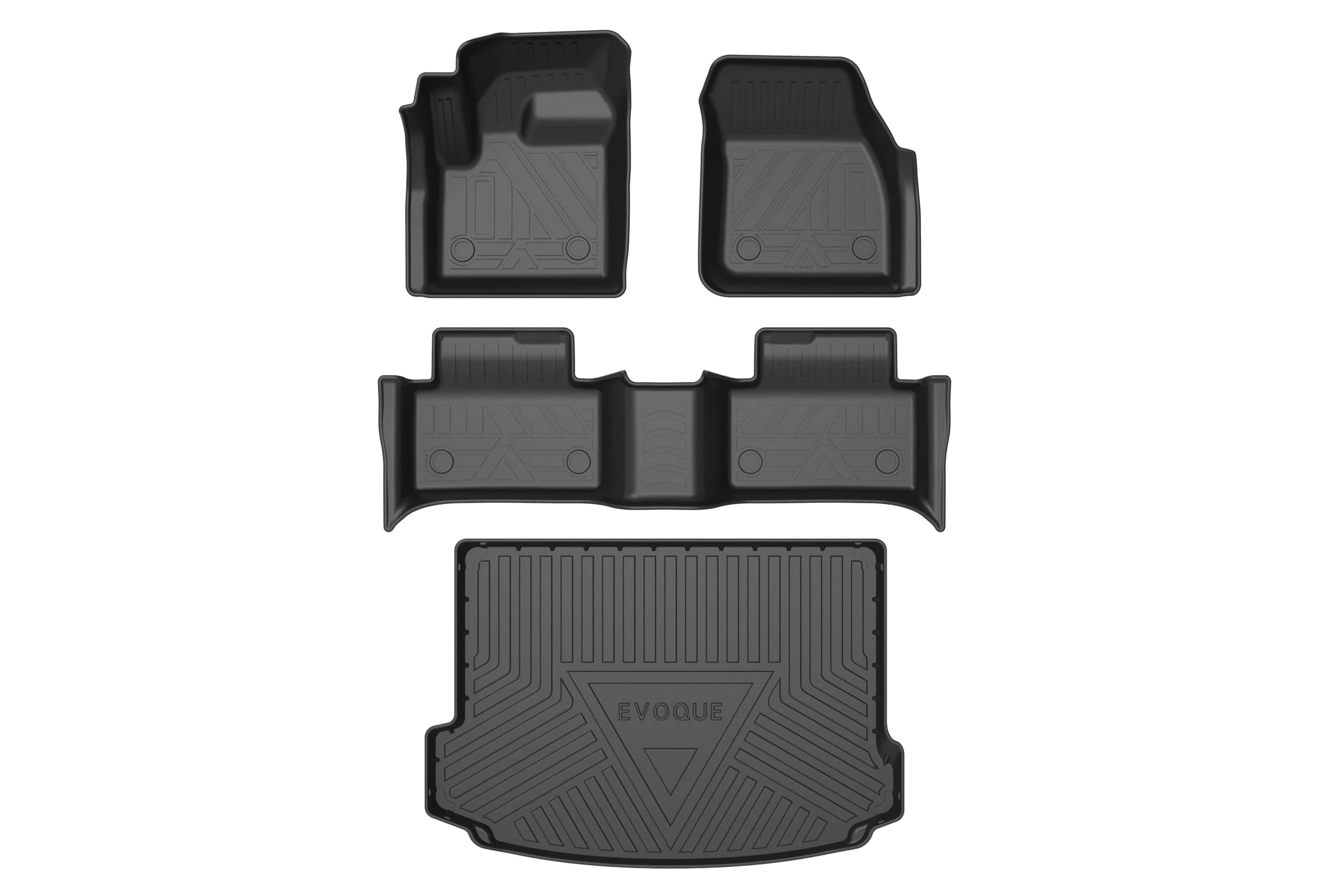 Tappetino per auto in gomma per LAND ROVER EVOQUE 2020 Tappeto Accessori interni impermeabili Tappetini per auto in TPE
