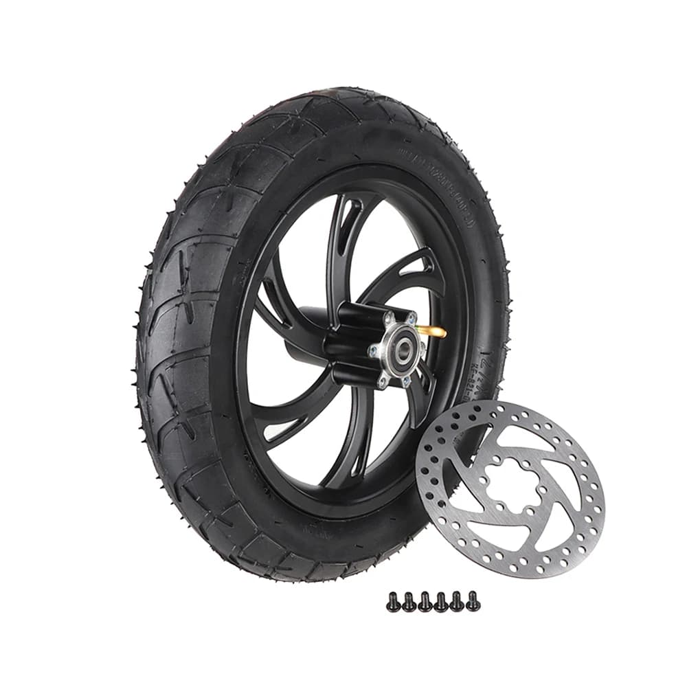 12 inch Electric Scooter Wheel 12 1/2X2 1/4 Pneumatic Tire Inner Tube Brake Disc Wheel Hub For E-bike Folding Bicycles Parts