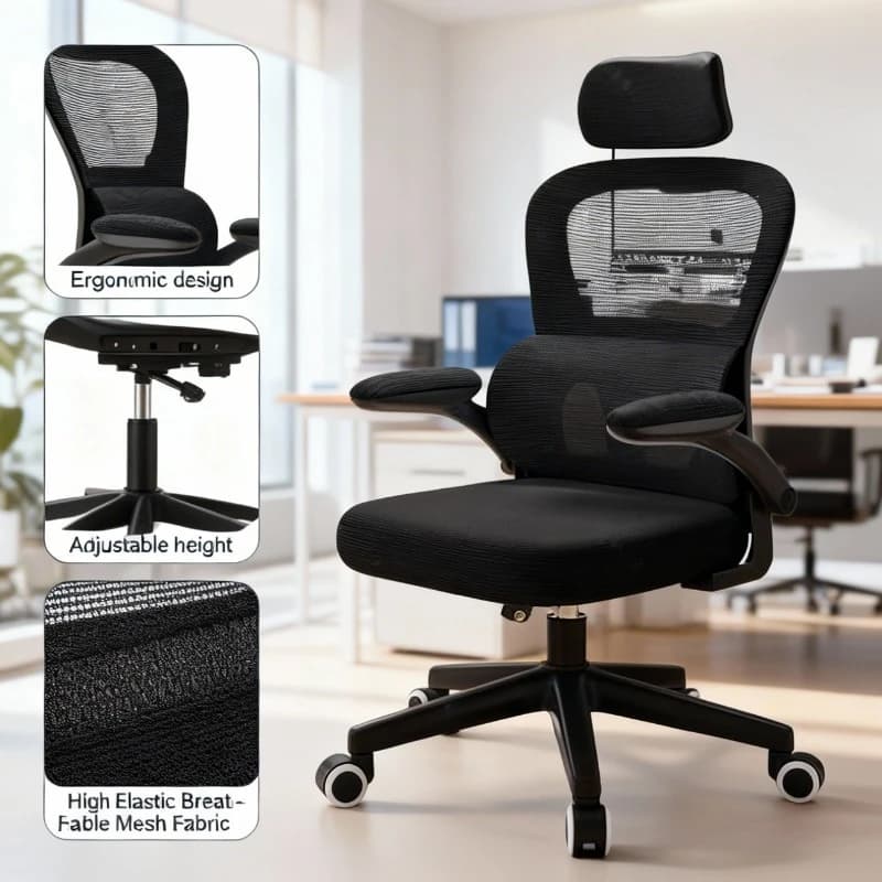 Sedia da Ufficio Ergonomica per Giovani, Sedia da Gaming per Computer, Negozio Ufficiale Magalu, Sedia da Gioco Siege