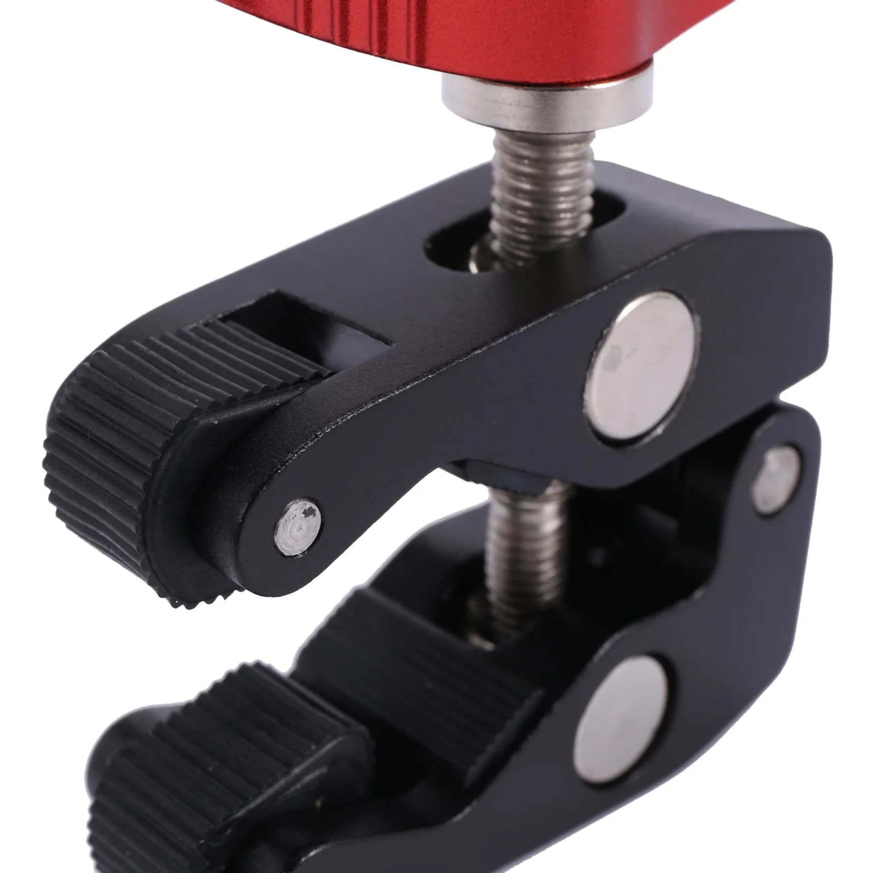 M05K Braccio Magico per Fotocamera Reflex con Doppia Slitta Calda, Testa a Sfera, Clip a Pinza, Supporto Universale per Monitor, Morsetto a Sfera, Super Supporto