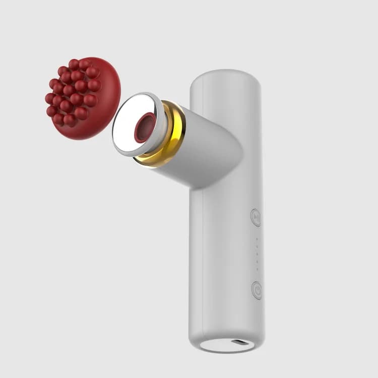 Portable Body Massager, Sports Fitness Deep Tissue Vibration Muscle Mini Massage Gun, Brushless Motor