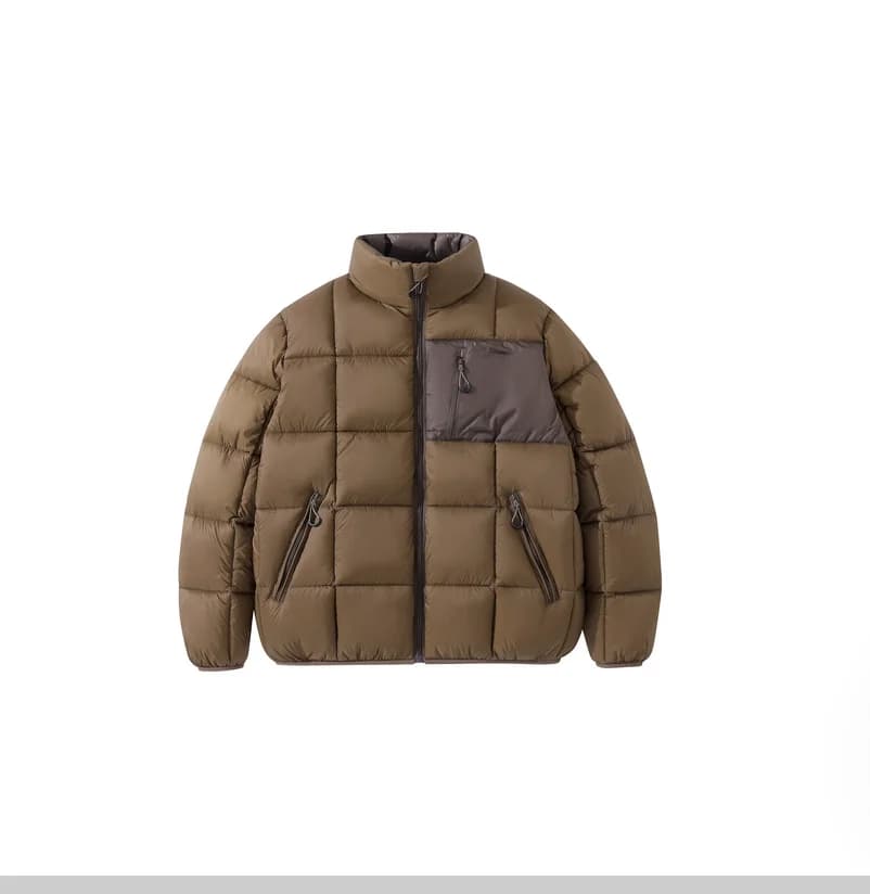 Winter outdoor American retro thick standing collar cotton jacket for warmth