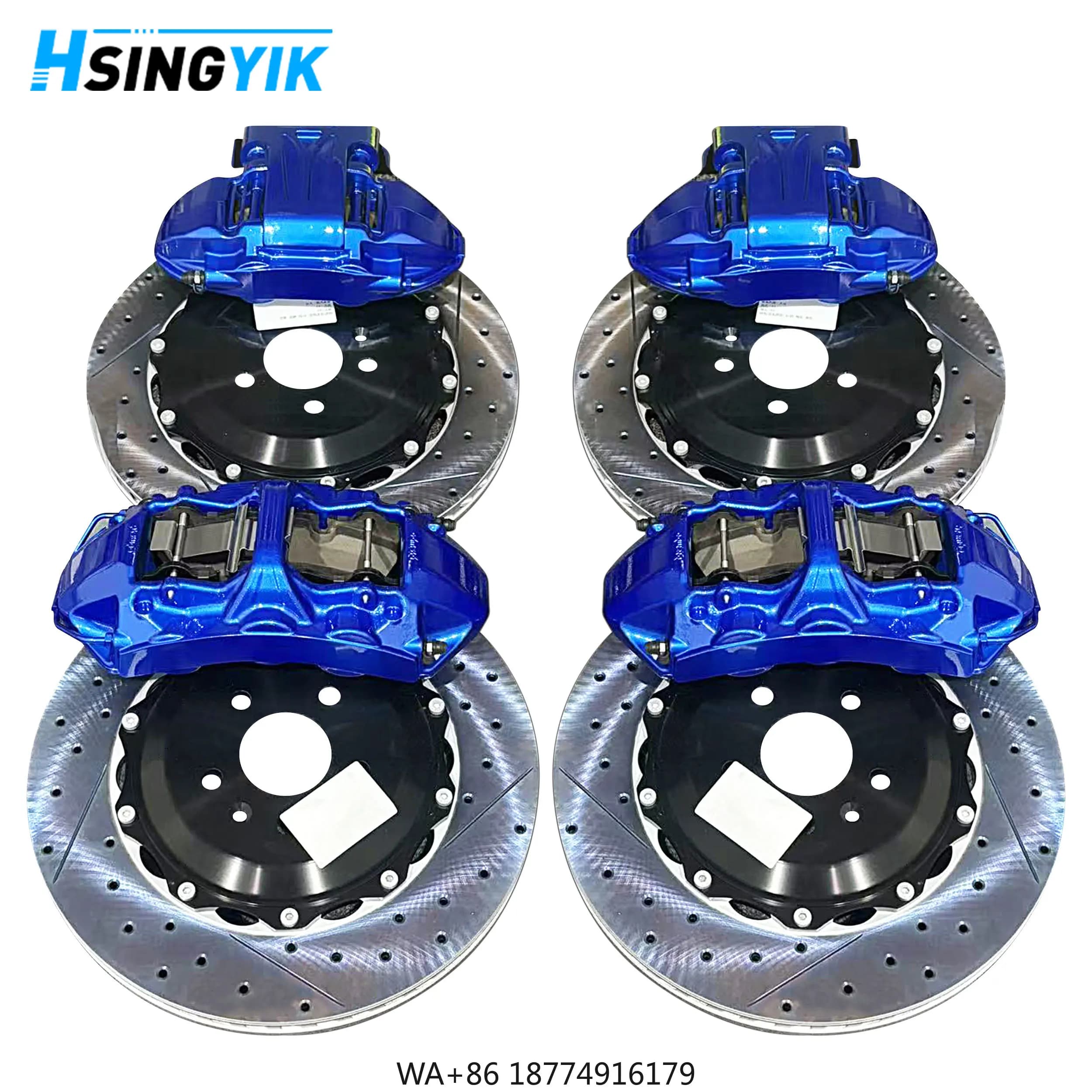 Kit Freni Maggiorati Hsingyik con Dischi Flottanti e Pastiglie per S3 8V SQ2 Q3 7 8 Gti