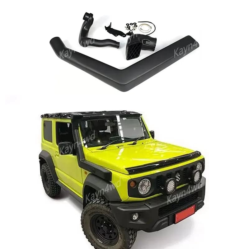 Off Road 4x4 cura accessori esterni presa d'aria Snorkel Kit per 2019 + SUZUKI Jimny JB64 JB74 ricambio Auto Wading Breath tubo flessibile