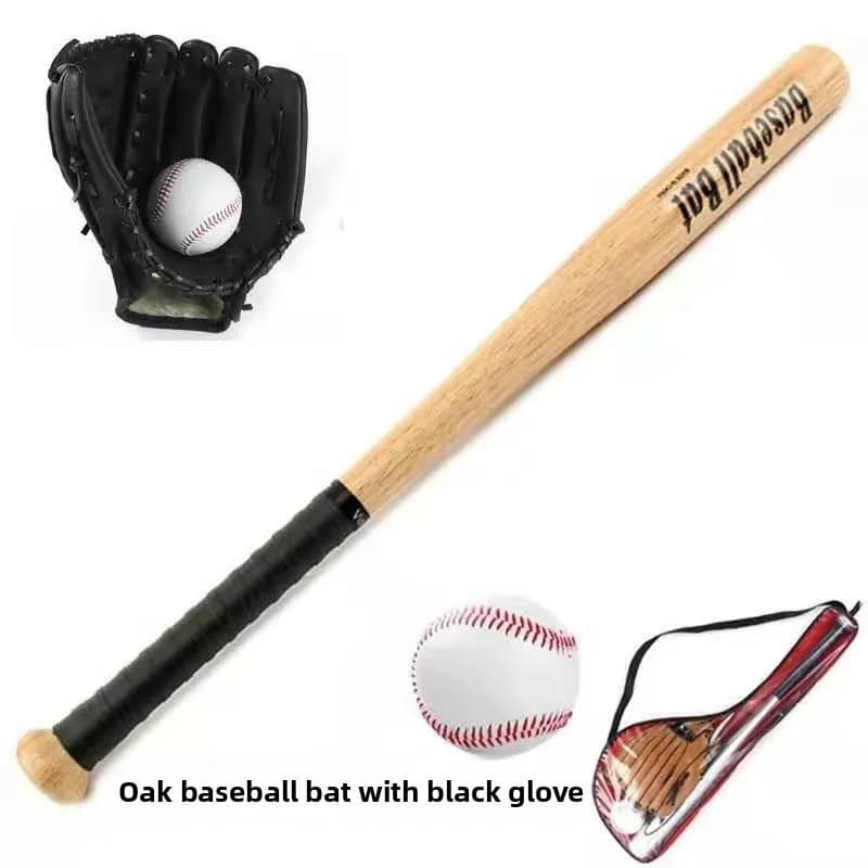 Set Completo di Attrezzatura da Baseball per Bambini Principianti: Guanto, Mazza in Legno di Salice e Lega di Alluminio, Zaino per Allenamento Sportivo e Fitness