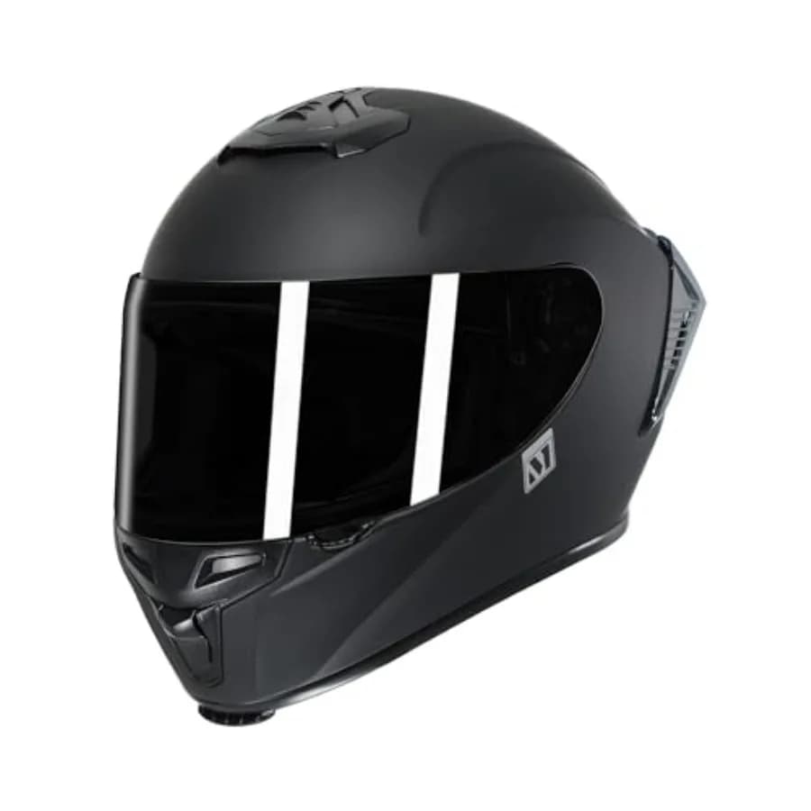 Casco Integrale da Moto con Spoiler - Design Aerodinamico Avanzato per Uomini e Donne Unisex