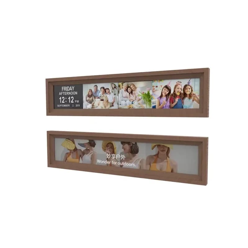 21.2inch FHD Line-screen RAM DDR3 256MB ROM TF 4~32GB Stripe Commerce Promote Advertising Player Machine Digital Photo Frame