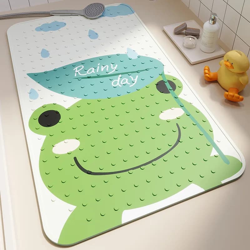 Tappetino per massaggio da bagno per bambini in PVC Tappetino per ventosa Toliet Doccia Tappetino antiscivolo Tappetini decorativi per bagno domestico