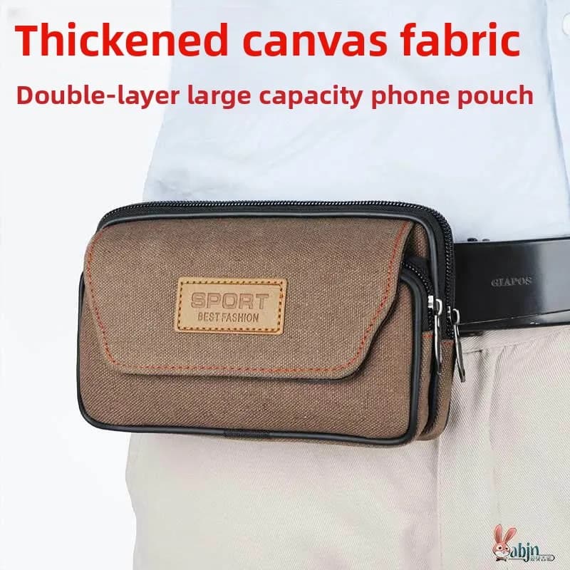 Ultra-Thin Invisible Belt Bag for Men And Women Sports Running Marathon Fitness Work in Construction Site Multi-Functional Mo...