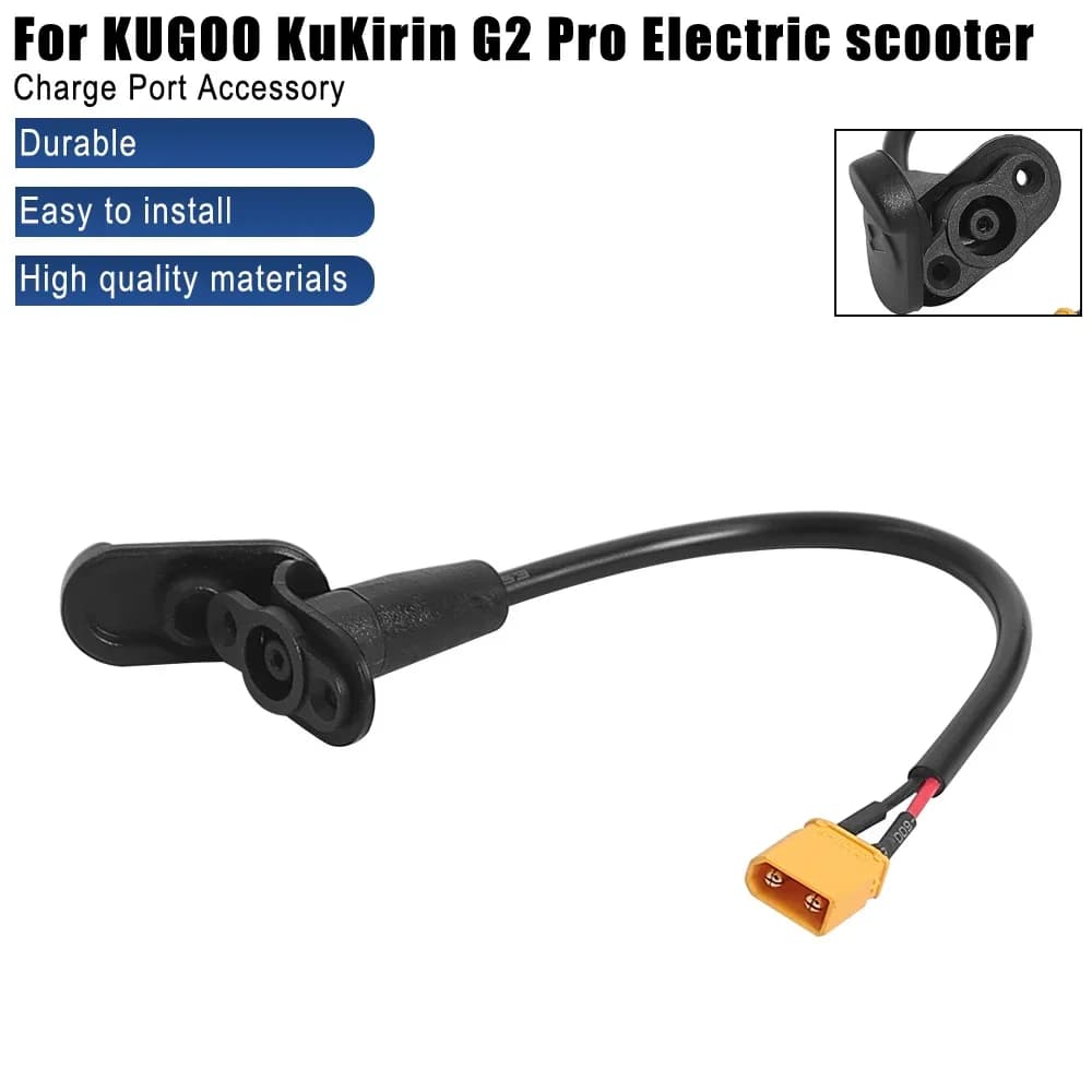Parti della porta di ricarica Scooter elettrico per KUGOO Kirin KuKirin G2 PRO Accessori per parti di ricambio per interfaccia caricabatterie Kickscooter