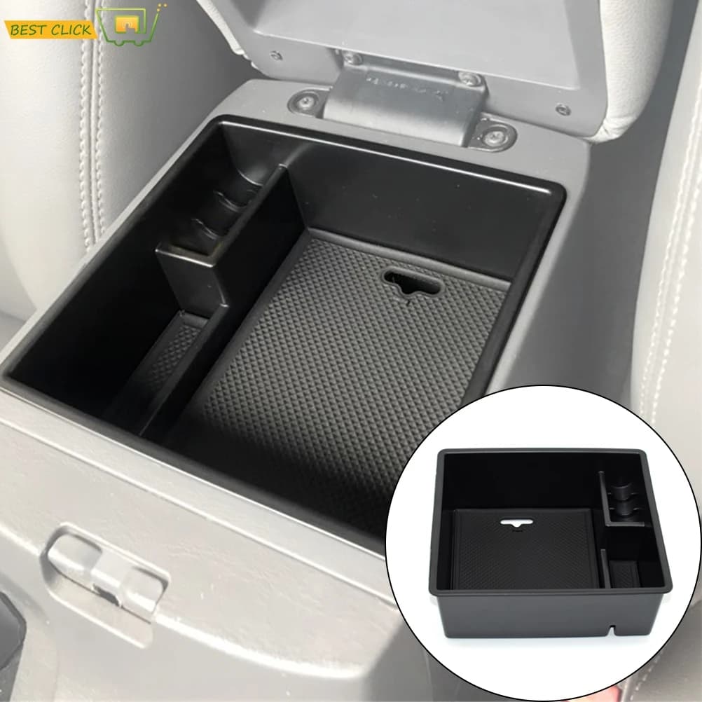 Per Toyota Fortuner 2005-2015 Scatola di Immagazzinaggio Bracciolo Centrale Console Bin Guanto Supporto Del Vassoio Della Cassa Organizer Auto Stivaggio Riordino