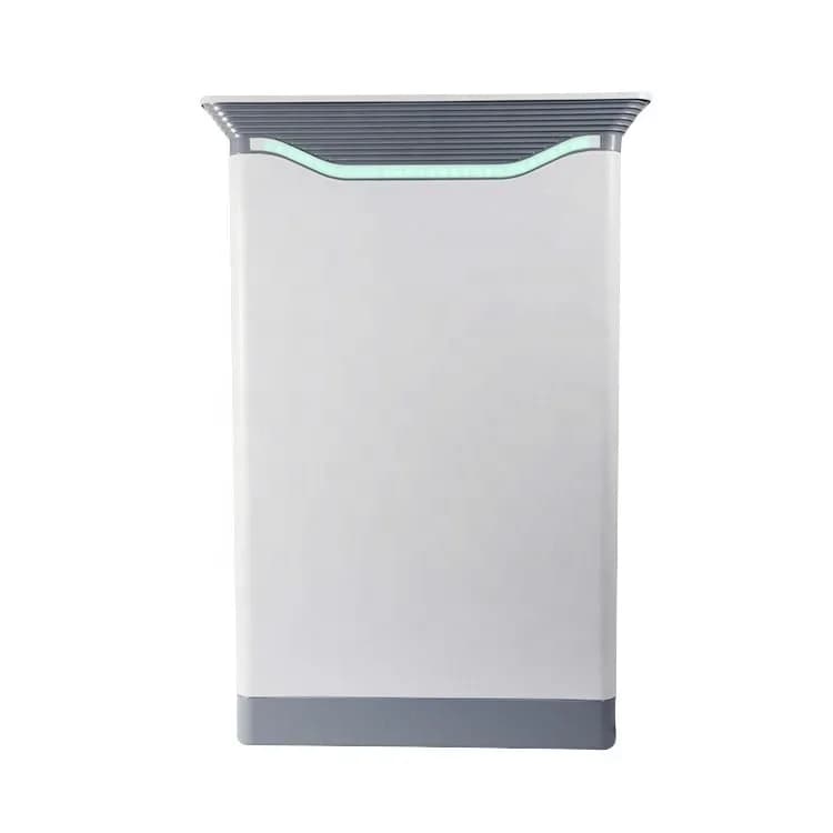 Purificatore d'aria portatile con filtro HEPA UV-C di grado medicale, ioni negativi PM2.5, purificatore d'aria UV per la casa