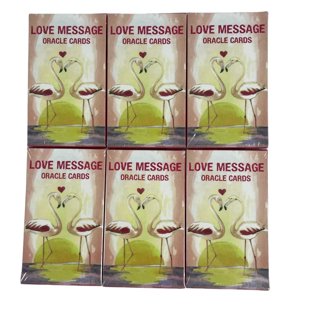 1pc Messaggio d'amore Carte Oracle Fortune Telling Divination Deck Edizione Vision inglese Tarocchi Gioco da tavolo per la festa