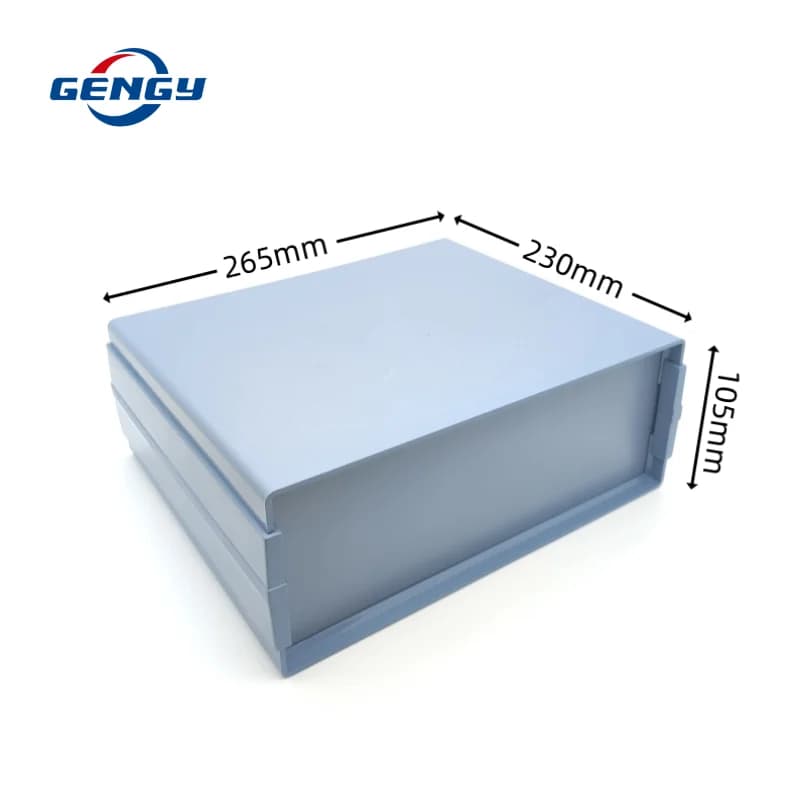 Custodia Scatola di plastica 265x230x105mm Circuito Progetto Scatole di giunzione elettroniche per cavi fai da te con viti 1 PZ