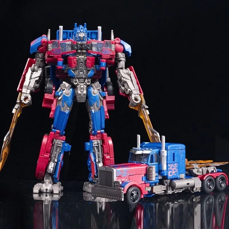 Giocattoli trasformabili JiaLeHuang 8801 Optimus Prime SS05 KO 17cm Action Figure Robot Modello. Accessori aggiuntivi disponibili per l'acquisto.