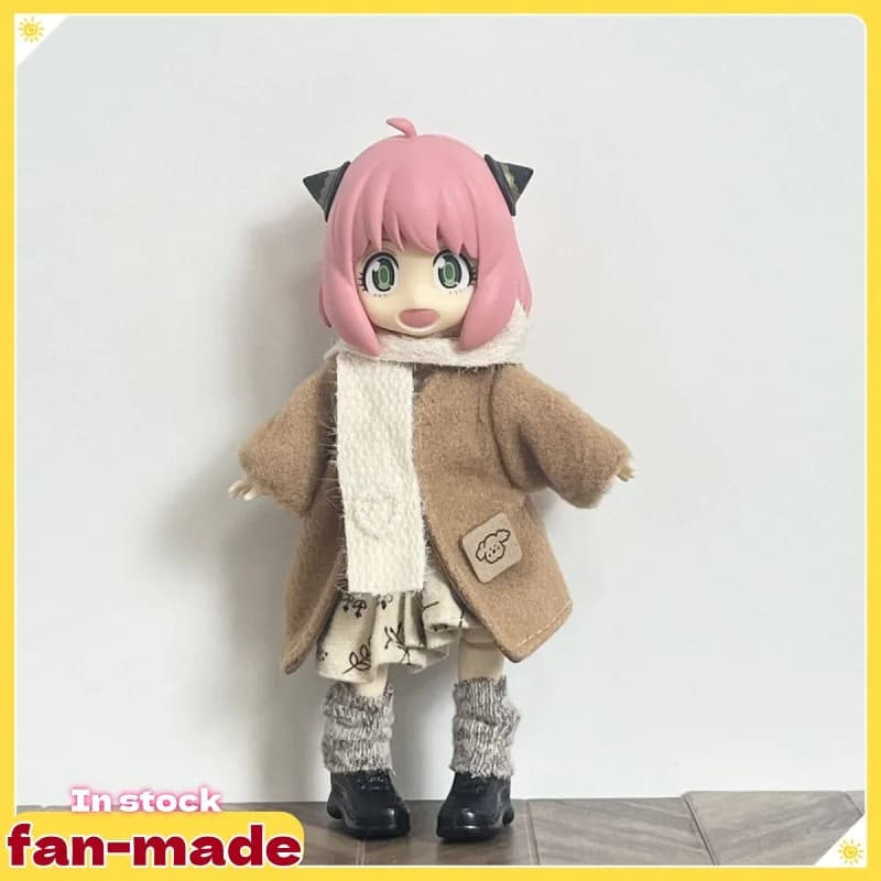 Disponibile: Bambola Anya Ob11 1/12 BJD, Action Figure Articolata, Produzione Doujin, Bambola da Collezione Anime, Regalo per Appassionati di Anime