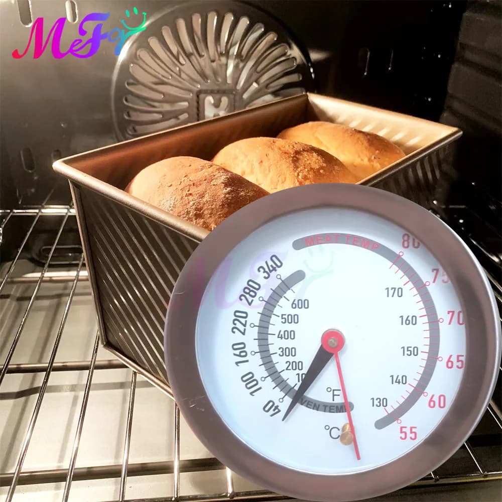 Portable barbecue oven Roasted duck 72 mm long thermometer Internal food cooking Meat temperature test Coal grilling equipment