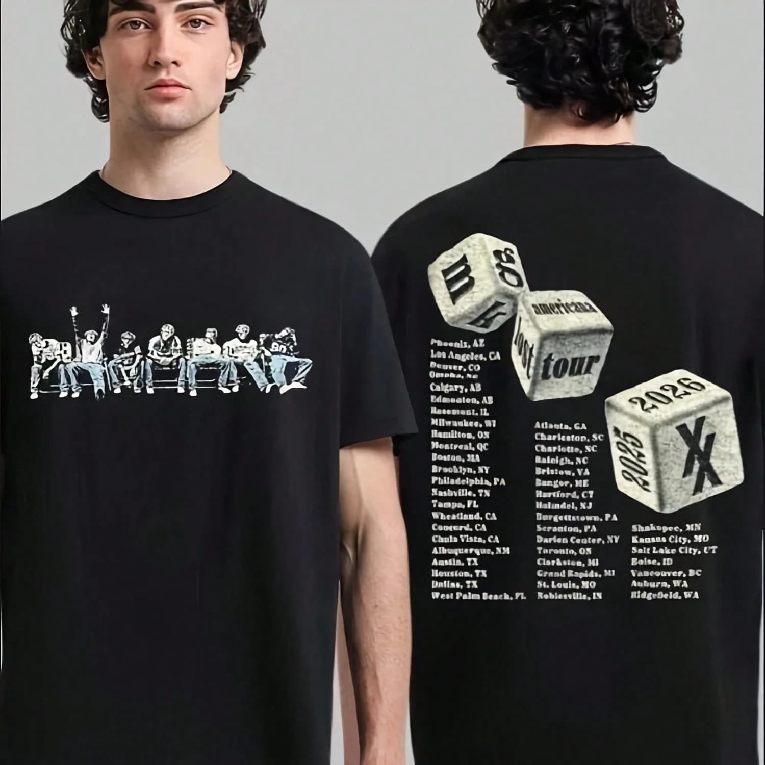 MGK Lost Americana Tour 2025 2026 T-Shirt, Concert2 Band2 Tee S-5XL