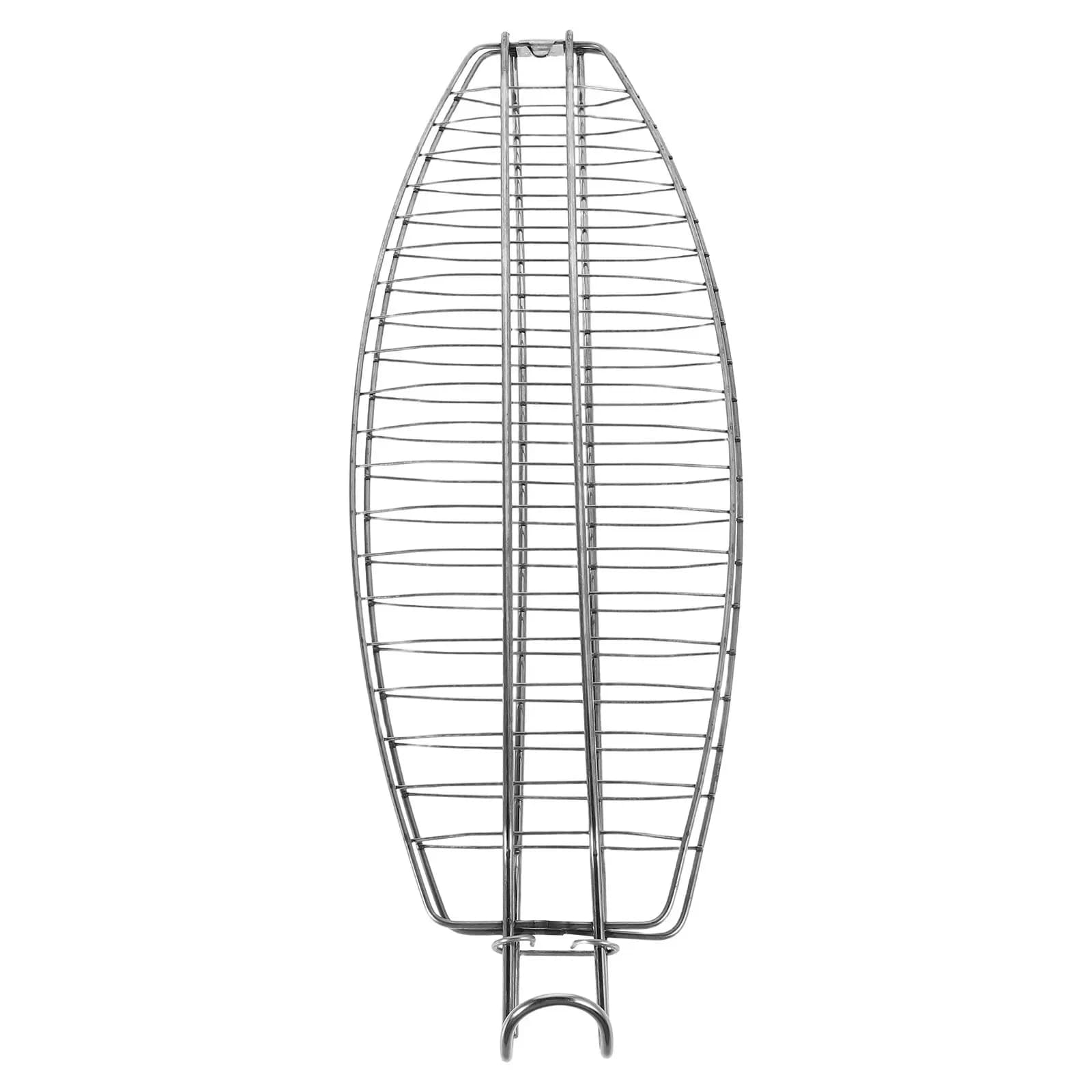 Griglia Pieghevole e Staccabile in Acciaio Inox per Barbecue all'Aperto, Pesce, Verdure e Picnic